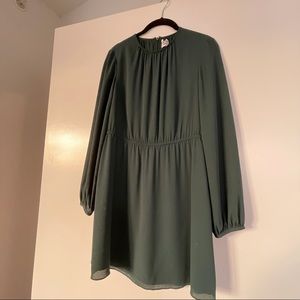 Deep Emerald Longsleeve Dress by Sunday Best